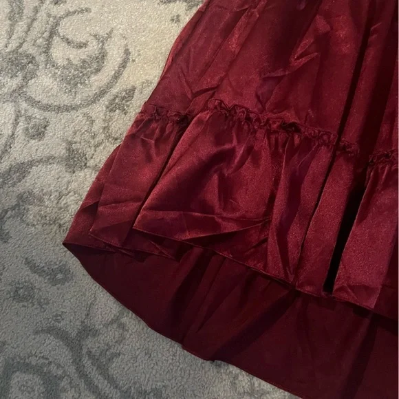 SOLD Joyfolie Lorelei Dress (Burgandy) - Picture 3 of 11